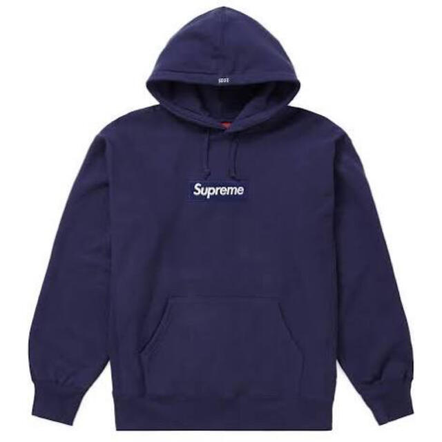 Supreme Box Logo Hooded Sweatshirt L - パーカー