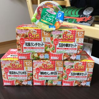 ワコウドウ(和光堂)の＊どんこ様専用＊和光堂 離乳食 パクパク期 BIG 5点セットとおまけ(その他)