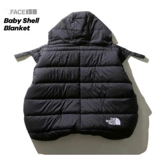 ザノースフェイス(THE NORTH FACE)のノースフェイス ベビーシェルブランケット ブラック(抱っこひも/おんぶひも)