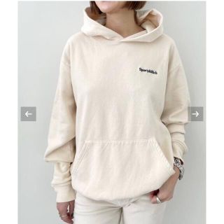 SPORTY&RICH/スポーティアンドリッチSERIF LOGO HOODIE(パーカー)