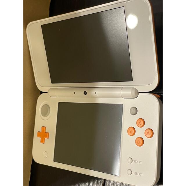 【美品】Nintendo 2DS LL ホワイト/オレンジ 2