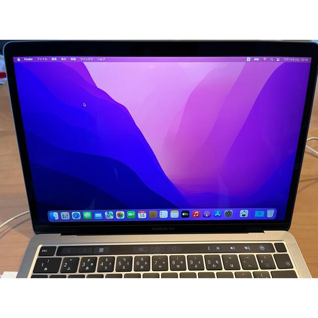 macbook pro 13 M1 8g 256g care+付き　美品