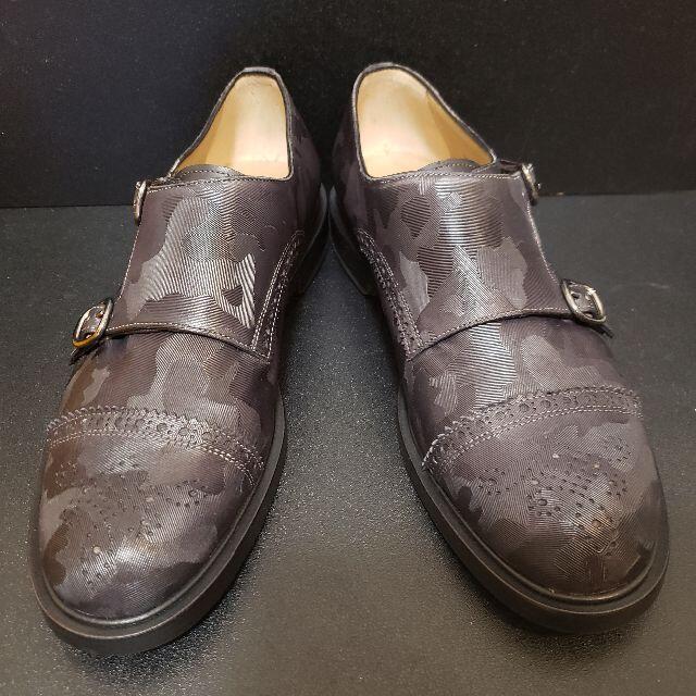 魅力の フランチェスコベニーニョ（Francesco Benigno）革靴 黒檀 8.5 ドレス+ビジネス