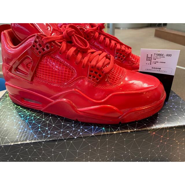 2015 NIKE AIR JORDAN 11LAB4 RED US8.5 新品