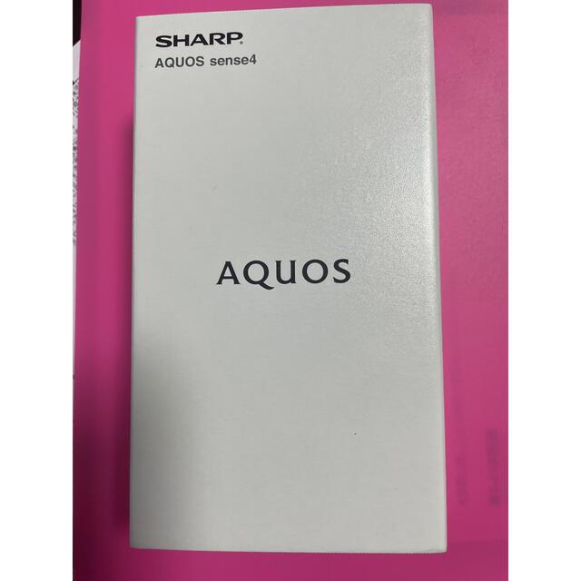 【ふくちゃん様専用】SHARP AQUOS sense4  SH-M15 スマホ/家電/カメラのスマートフォン/携帯電話(スマートフォン本体)の商品写真