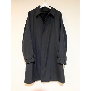 ジルサンダー(Jil Sander)の+Jの希少な初期モデル、ブラックサテン生地 コート(トレンチコート)