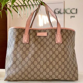 グッチ(Gucci)の正規品 GUCCI グッチ PVCレザートートバッグ(ショルダーバッグ)