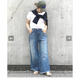 ドゥーズィエムクラス(DEUXIEME CLASSE)のDeuxieme Classe B-SIDES WIDE BUGGY DENIM(デニム/ジーンズ)