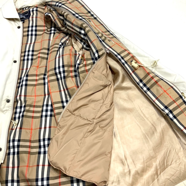 90's Burberry ノバチェック ダウンコート ステンカラー 90's Burberry ノバチェック ダウンコート ステンカラー