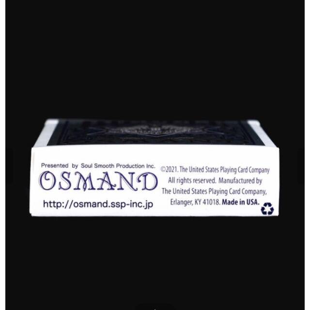 オズマンド デック OSMAND PLATINUM EDITION 2021 エンタメ/ホビーのテーブルゲーム/ホビー(トランプ/UNO)の商品写真