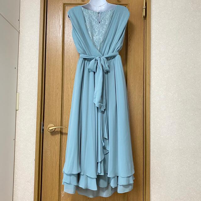 美品】 デビュードフィオレ フォーマルワンピース パーティー 結婚式