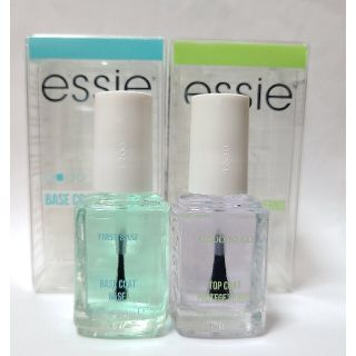 エッシー(Essie)のESSIE ベースコート&トップコート セット 13.5 mL2本セット(ネイルトップコート/ベースコート)