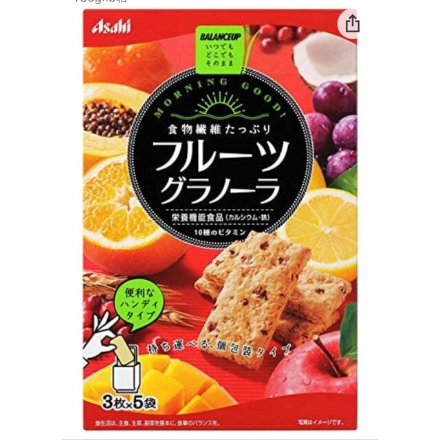 アサヒ(アサヒ)のアサヒグループ食品 バランスアップ フルーツグラノーラ 150g コスメ/美容のダイエット(ダイエット食品)の商品写真