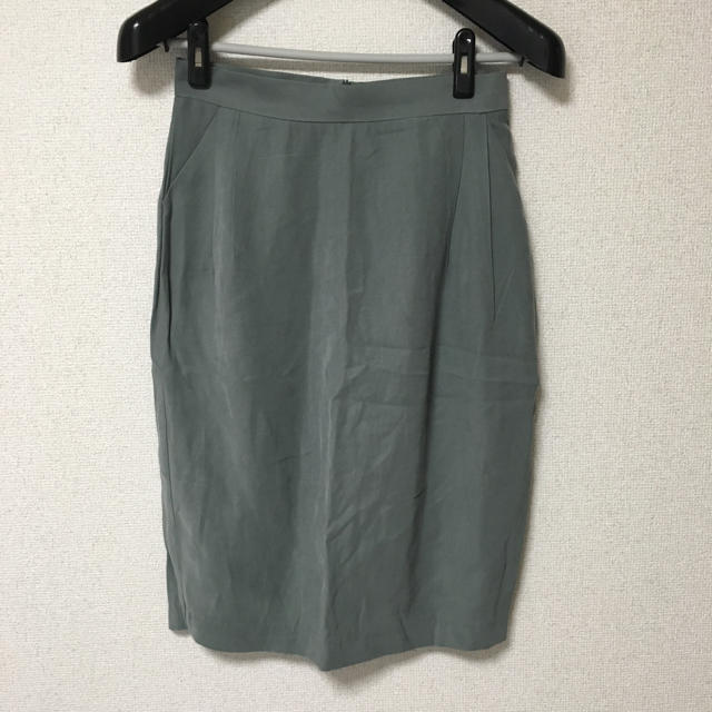 dholic(ディーホリック)のミントグレー ペンシルスカート レディースのスカート(ひざ丈スカート)の商品写真