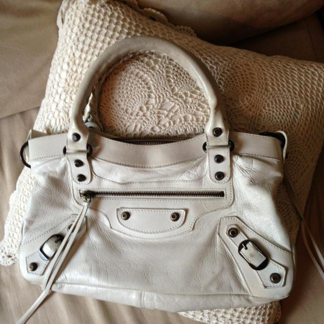 BALENCIAGA - バレンシアガ シティ白の通販 by Lokomaika'i's BALENCIAGA - バレンシアガ シティ白の通販 by Lokomaika'i's