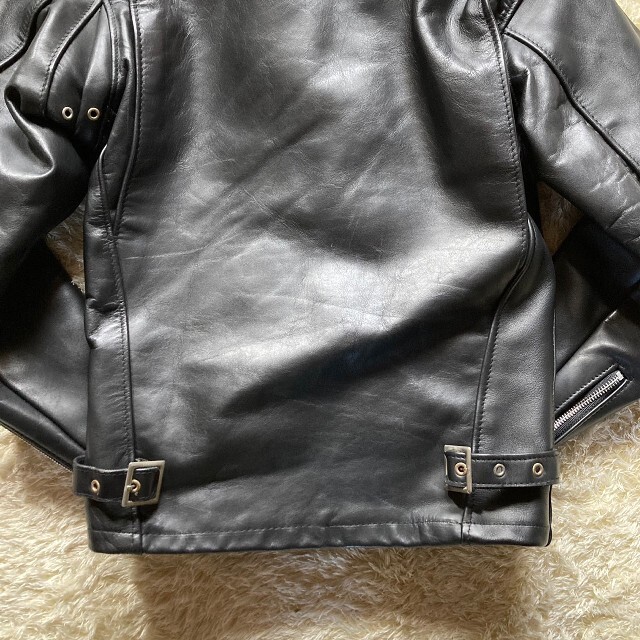 schott シングルライダース レザーの通販 by じもん's shop|ショットならラクマ - 美品ショット 642 ボアライナー 超激安好評