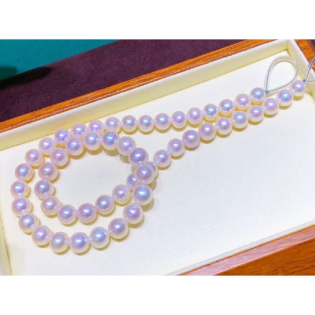 【高級】天然淡水真珠　一連ネックレス 1