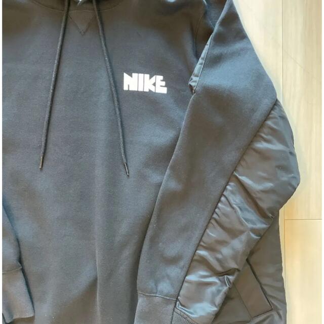 nike×sacai パーカー　XL 美品