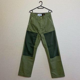 在庫あ通販】 LOEWE - LOEWE ロエベ カーゴパンツ 46(M位) カーキ の
