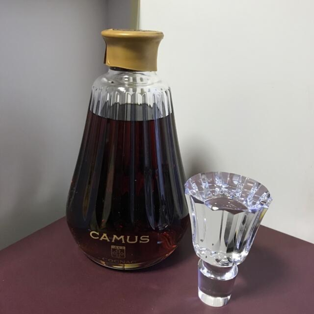 Baccarat(バカラ)の未開封☆CAMUS Baccarat COGNAC 1863 食品/飲料/酒の酒(ブランデー)の商品写真