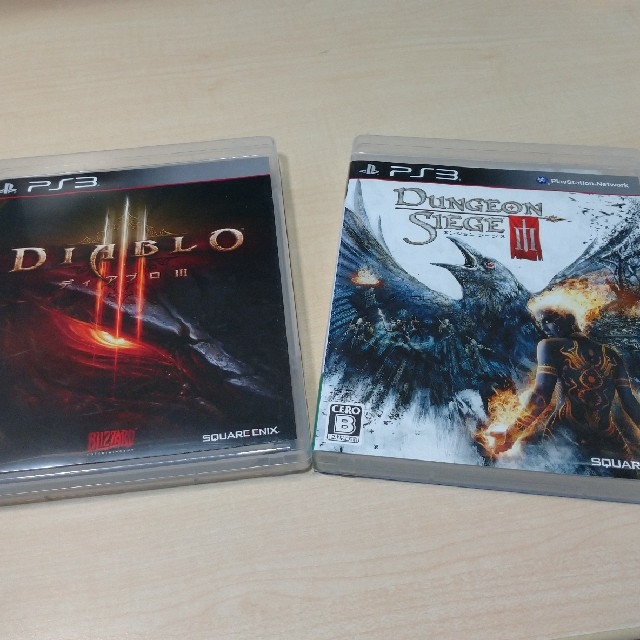 PlayStation3(プレイステーション3)のDiablo III（ディアブロIII）、 ダンジョン シージ 3 セットPS3 エンタメ/ホビーのゲームソフト/ゲーム機本体(家庭用ゲームソフト)の商品写真