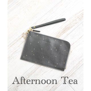 アフタヌーンティー(AfternoonTea)の新品【 アフタヌーンティー 】スター スリム 母子手帳ケース マルチケース(母子手帳ケース)