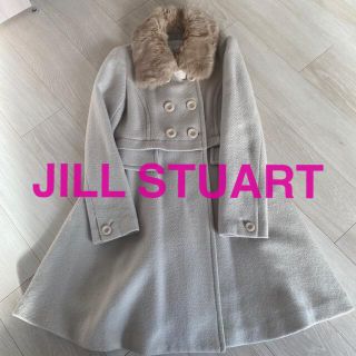 ジルスチュアート(JILLSTUART)のジルスチュアート　コート　ウールコート　冬　フレアコート(ロングコート)