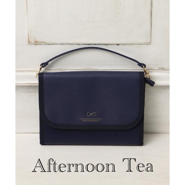 AfternoonTea(アフタヌーンティー)の新品【 アフタヌーンティー 】リボン ドット 母子手帳ケース マルチケース キッズ/ベビー/マタニティのマタニティ(母子手帳ケース)の商品写真