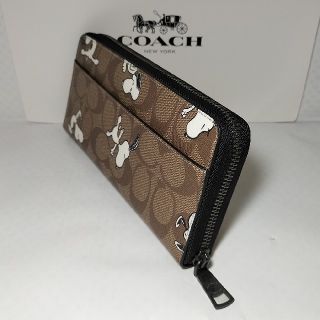 COACH - 【大人気】新品未使用 コーチ スヌーピー 長財布の通販 COACH - 【大人気】新品未使用 コーチ スヌーピー 長財布の通販