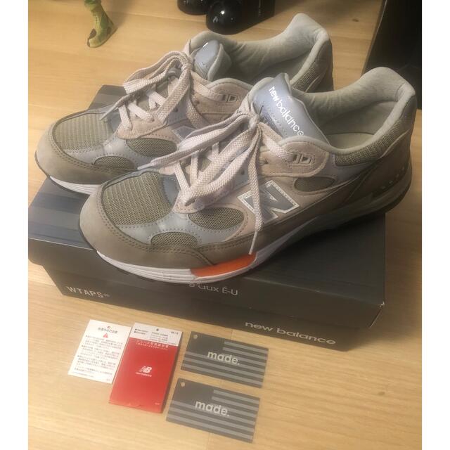 New Balance - New Balance × WTAPS M992WT 28㎝ 中古 正規品の通販 by ... 新品 28.5cm WTAPS × NEW BALANCE M990WT2