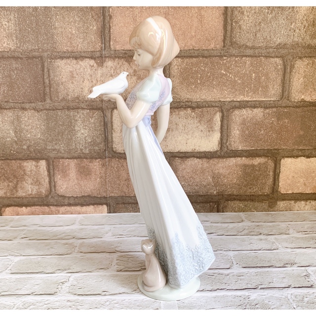 ☆美品☆LLADRO リヤドロ 夏の日の散歩  ☆会員限定・1992年絶版☆ エンタメ/ホビーの美術品/アンティーク(陶芸)の商品写真