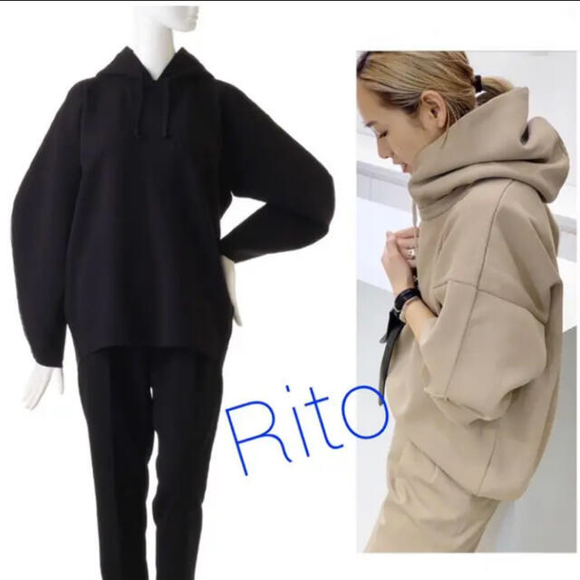 Rito ♡ オーバーサイズフーデットセーター　deuxieme classe