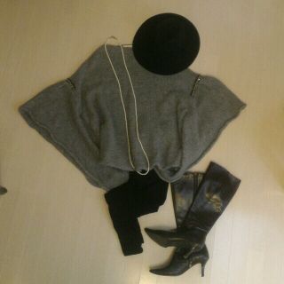 ザラ(ZARA)の♡ZARA♡ニットポンチョ(ポンチョ)