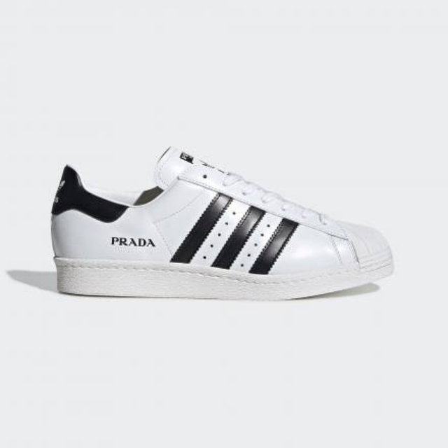 値下げ交渉可!PRADA×ADIDAS限定Superstar新品未使用! 人気の贈り物が