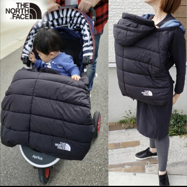 THE NORTH FACE BABY SHELL BRANKET BLACK