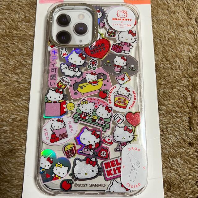 SKINNYDIP(スキニーディップ)のSKINNY DIP×HELLO KITTY(iPhone13ProMax対応) スマホ/家電/カメラのスマホアクセサリー(iPhoneケース)の商品写真