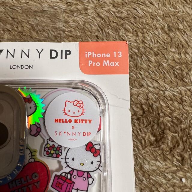 SKINNYDIP(スキニーディップ)のSKINNY DIP×HELLO KITTY(iPhone13ProMax対応) スマホ/家電/カメラのスマホアクセサリー(iPhoneケース)の商品写真