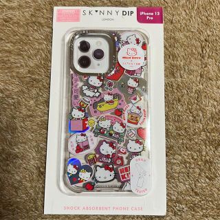 スキニーディップ(SKINNYDIP)のSKINNY DIP×HELLO KITTY(iPhone13Pro対応)新品(iPhoneケース)