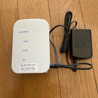 エヌイーシー(NEC)のWi-Fi ルーター　NEC 小型(その他)