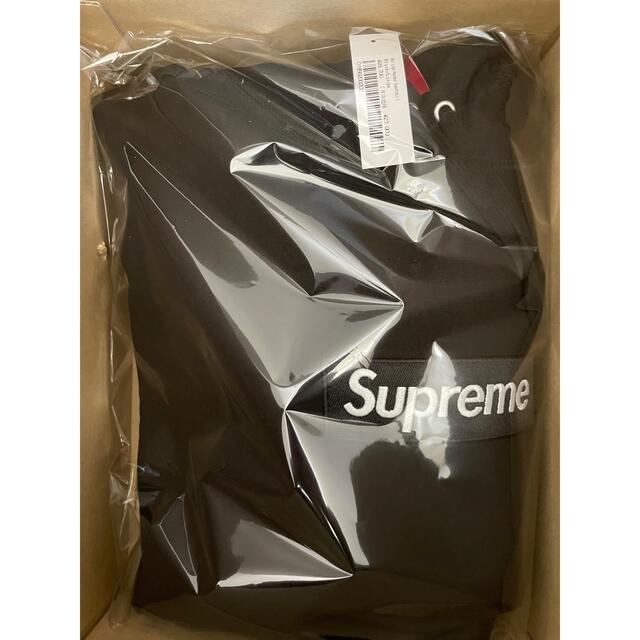 L Supreme Box Logo Hooded Sweatshirt Blk