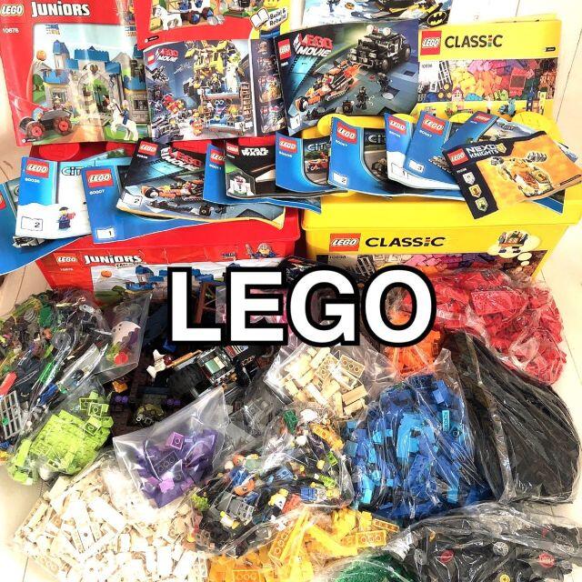 Lego(レゴ)のLEGO まとめ売り 大量 ミニフィグ レゴシティ レゴ ニンジャゴー　ブロック キッズ/ベビー/マタニティのおもちゃ(知育玩具)の商品写真