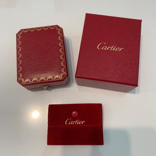 カルティエ(Cartier)の【お値下げ中！】Cartierウェディングリング 空箱、アクセサリーケースセット(その他)