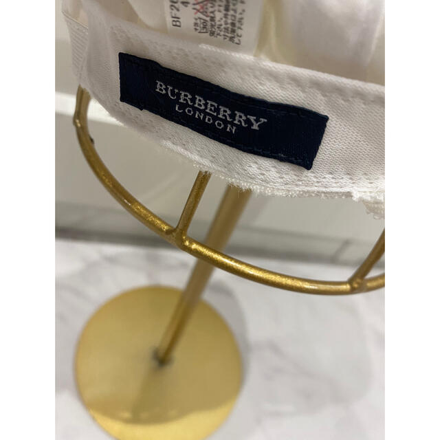 BURBERRY(バーバリー)のバーバリー　ベビー　キャップ　帽子　美品 キッズ/ベビー/マタニティのこども用ファッション小物(帽子)の商品写真