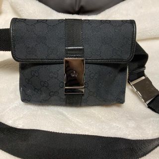 グッチ(Gucci)のGUCCI グッチ　正規品　ウエストポーチ　ボディ　バッグ　ショルダー(ウエストポーチ)