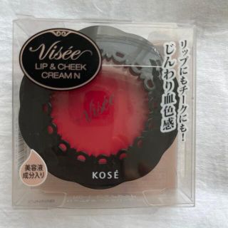 ヴィセ(VISEE)のヴィセ リシェ リップ＆チーククリーム N RD-1 ピュアレッド(5.5g)(チーク)