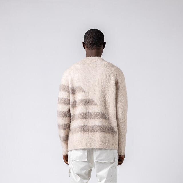 Stampd' LA(スタンプドエルエー)のSTAMPD Mohair Stripe ニットセーター スタンプド 未使用新作 メンズのトップス(ニット/セーター)の商品写真