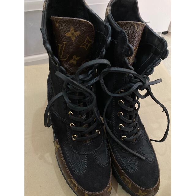 LOUIS VUITTON - LOUIS VUITTON ヴィトン ショートブーツ LOUIS VUITTON - LOUIS VUITTON ヴィトン ショートブーツ