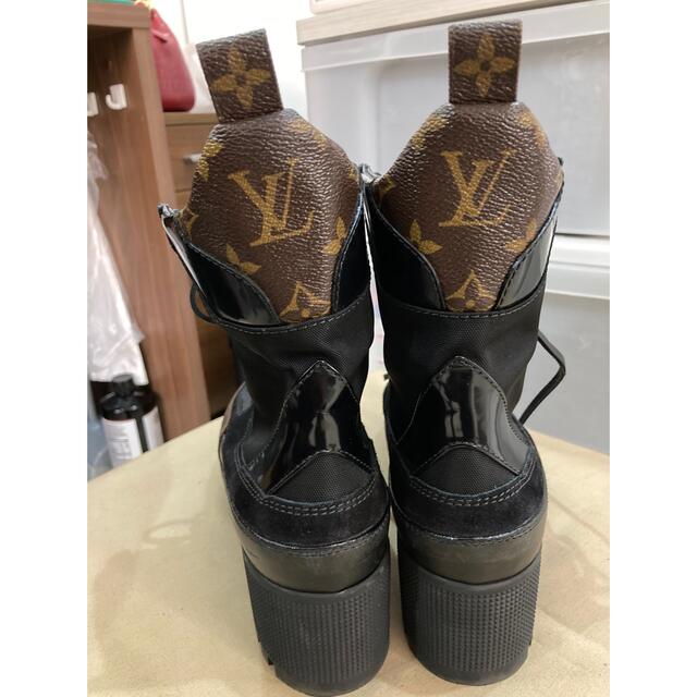 LOUIS VUITTON - LOUIS VUITTON ヴィトン ショートブーツ LOUIS VUITTON - LOUIS VUITTON ヴィトン ショートブーツ