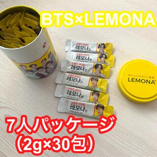ボウダンショウネンダン(防弾少年団(BTS))の【BTS】LEMONA レモナ 丸型缶(2g×30包入)(アイドルグッズ)