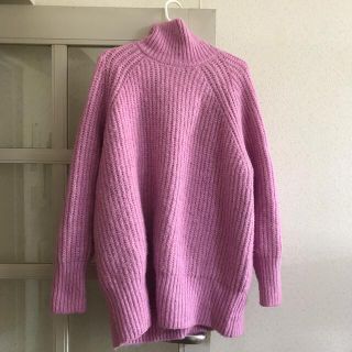 ザラ(ZARA)のZARA ピンク　ニット(ニット/セーター)